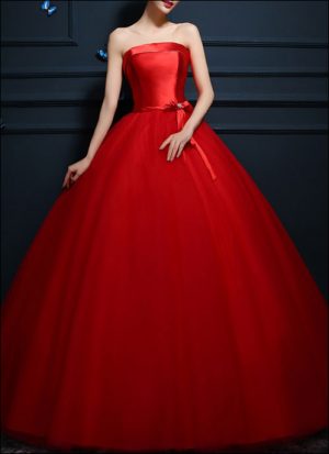Rotes Ballkleid BL580