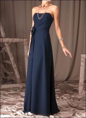 Chiffon Abendkleid AB410