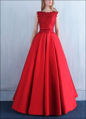 Rotes Brautkleid WD270