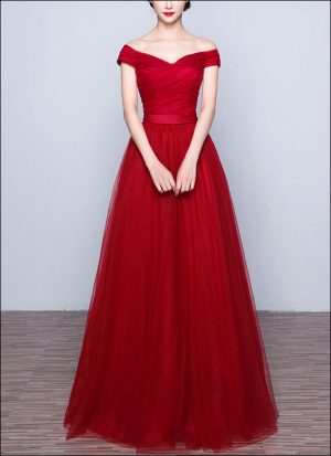Rotes Abendkleid Ab500