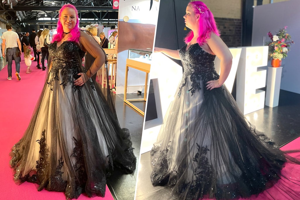 Schwarze Brautkleider & Dark Couture by LAFANTA Berlin